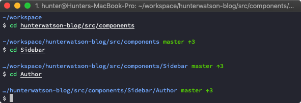 subdirectories screenshot